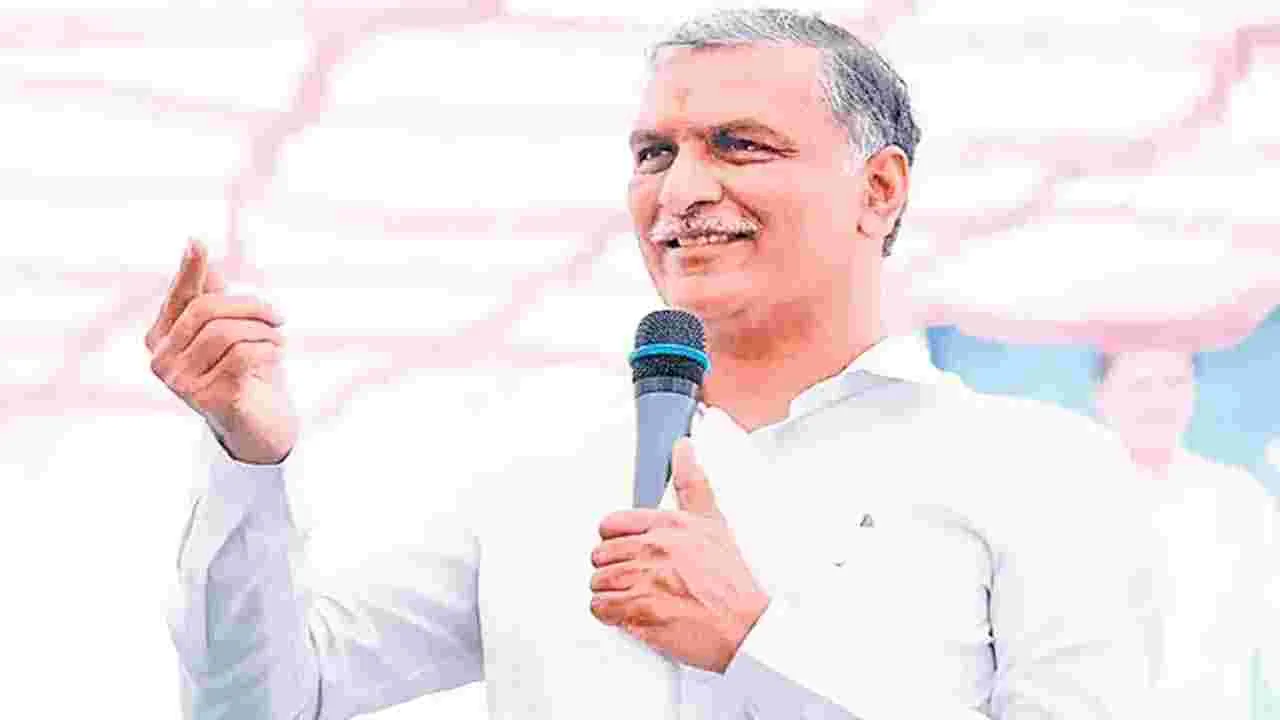 Harish Rao: గాలిపటంలా జీవితంలో పైకి ఎదగాలి: హరీష్ రావు