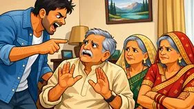 Son Kills Father: తనయుడి దారుణం! ఇద్దరు భార్యలున్న తండ్రి తనకు మాత్రం పెళ్లి చేయట్లేదని.. 