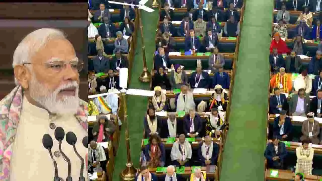 28th Commonwealth Conference: 28వ కామన్‌వెల్త్ స్పీకర్లు, ప్రిసైడింగ్ అధికారుల సమావేశాన్ని ప్రారంభించిన ప్రధాని మోదీ