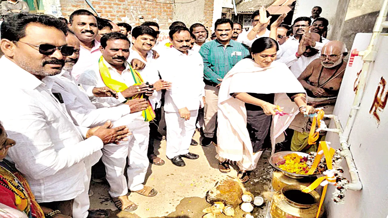 భద్రం కోనేరు అభివృద్ధికి చర్యలు: శిరీష