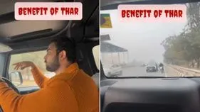 Thar Wrong Side Driving: మహీంద్రా థార్ కారు నడుపుతూ సంచలన కామెంట్.. నెట్టింట వెల్లువెత్తుతున్న ఆగ్రహం