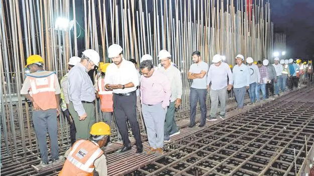 High Court Building Construction: 48 గంటలు నిరంతరాయంగా..