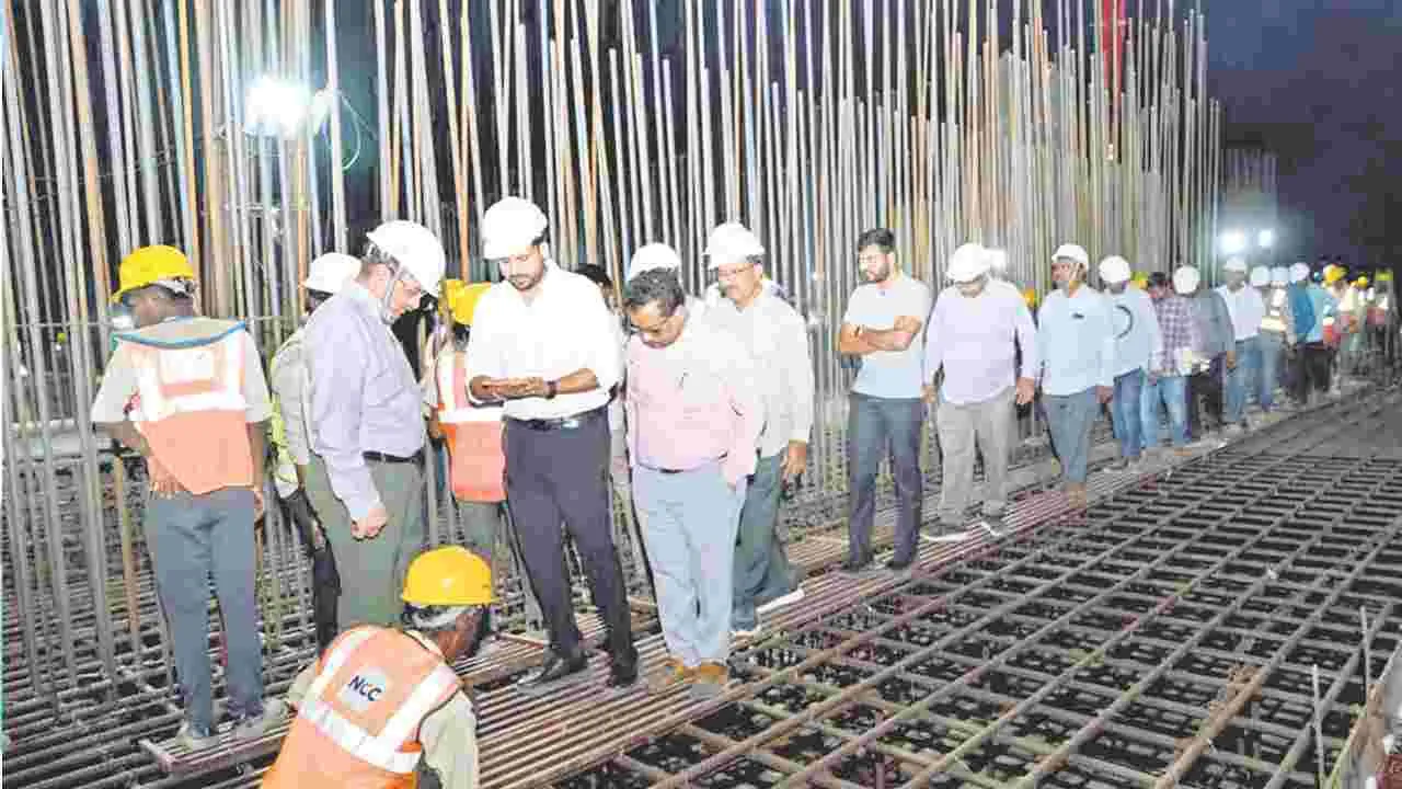 High Court Building Construction: 48 గంటలు నిరంతరాయంగా..