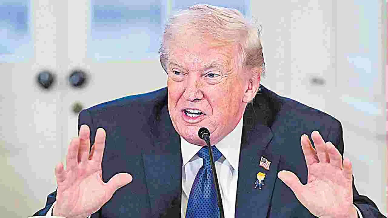 Donald Trump: రాజీకి రాకపోతే.. మీకు చుక్కలే!