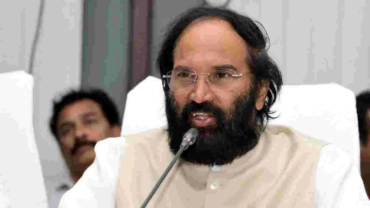 Minister Uttam Kumar Reddy: నెలాఖరులోగా ఎస్‌ఎల్‌బీసీ పనులు