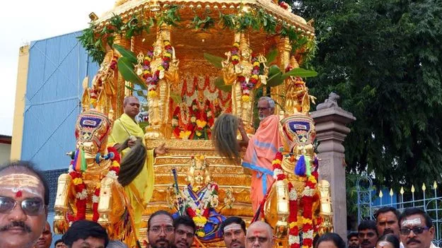 Devotional Ceremonies: భృంగి వాహనంపై మల్లికార్జునుడు