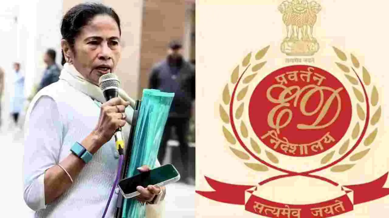 మమతపై ఎఫ్‌ఐఆర్‌కు అనుమతించండి: ఈడీ