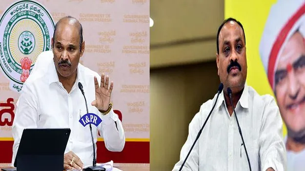 జగన్‌ మాటలు  రైతులపై మానసిక దాడే: కొలుసు, అచ్చెన్న