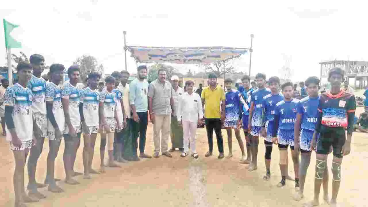 ఎన్టీఆర్‌ కబడ్డీ టోర్నీ ప్రారంభం