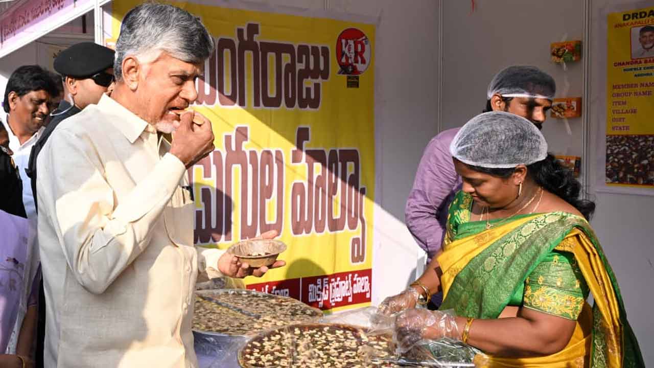 AP Dwakra Mela 2026: గుంటూరులో సరస్ మేళా కార్యక్రమంలో పాల్గొన్న ముఖ్యమంత్రి చంద్రబాబు