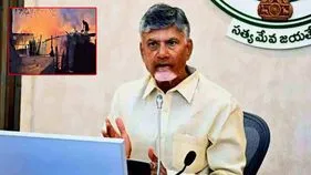 CM Chandrababu: కాకినాడ అగ్ని ప్రమాదంపై సీఎం చంద్రబాబు రియాక్షన్..