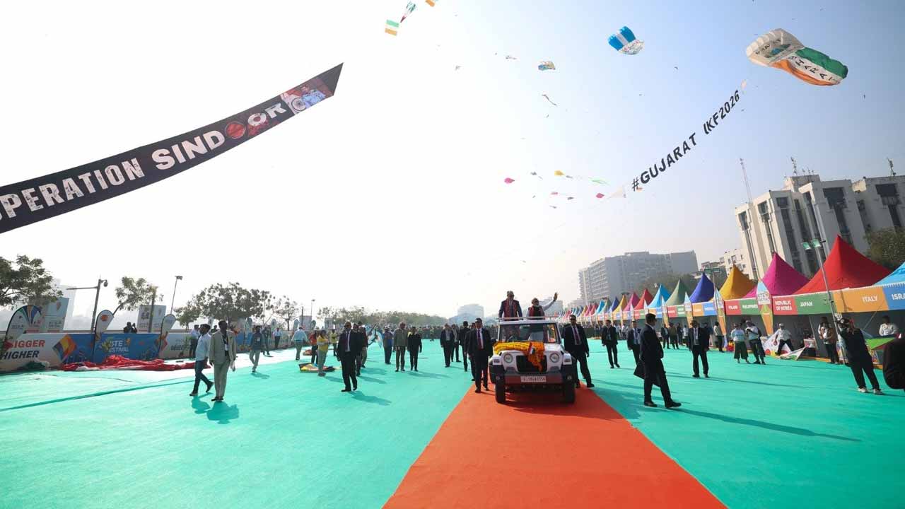 వైభవంగా కైట్ ఫెస్టివల్.. హాజరైన విదేశీయులు