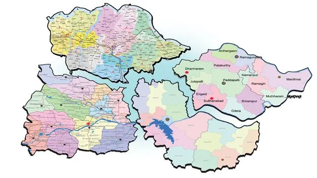 జిల్లాల పునర్‌వ్యవస్థీకరణపై చర్చ 