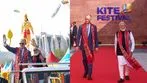 అహ్మదాబాద్‌లో అంతర్జాతీయ కైట్ ఫెస్టివల్‌లో పాల్గొన్న ప్రధాని మోదీ..
