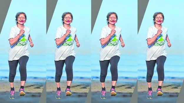 లేటు వయసులో... అలుపులేని పరుగు