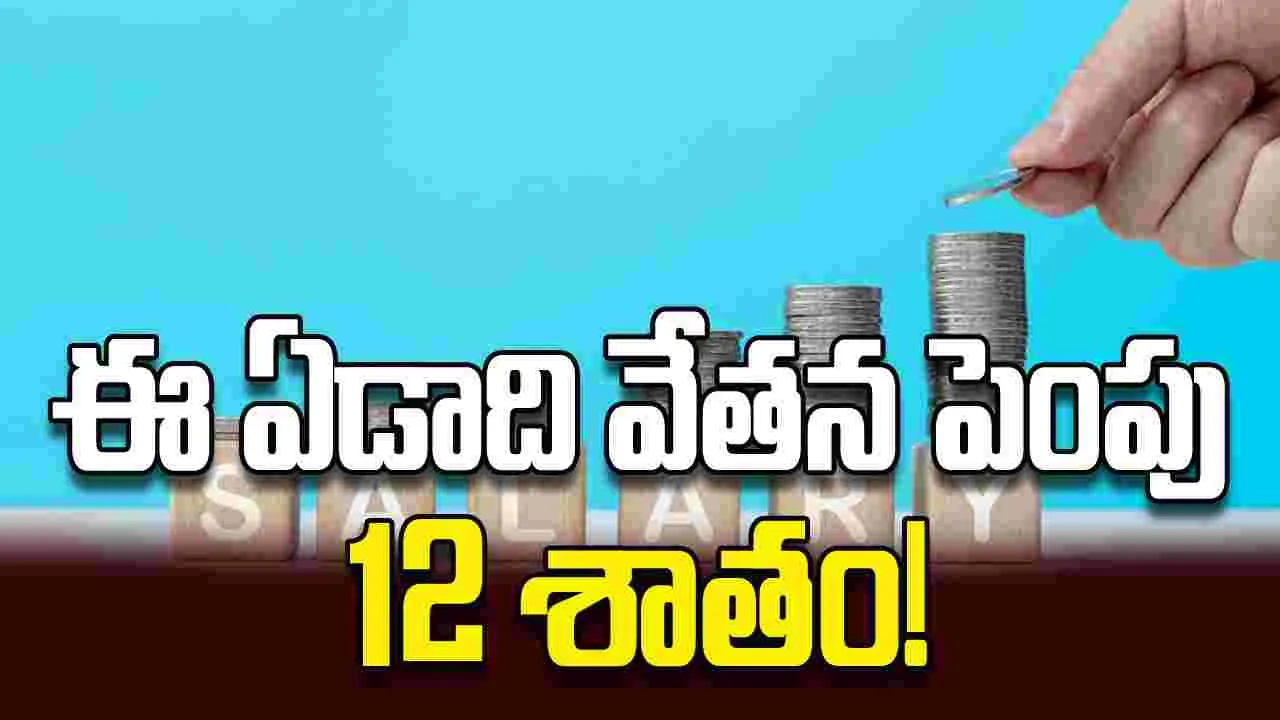 ఈ ఏడాది వేతన పెంపు 12 శాతం!