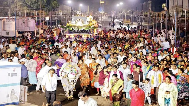 శ్రీగిరిపై మాఘ పౌర్ణమి పూజలు 