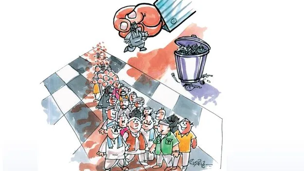 Searching for candidates :గెలిచే వార్డుల కోసం అభ్యర్థుల అన్వేషణ