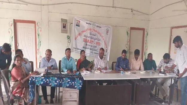 kumaram bheem asifabad- ప్రజలు లేకుండానే సామాజిక తనిఖీ ప్రజావేదిక