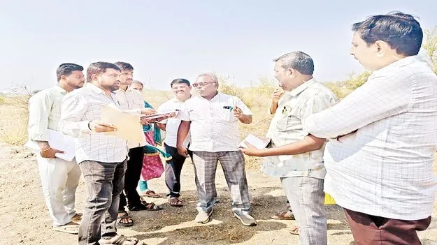  ఎస్సార్బీసీ భూ సేకరణలో తప్పులు