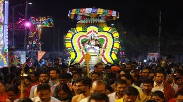 Karimnagar:  వేంకటేశ్వరస్వామి ఆలయ వార్షిక బ్రహ్మోత్సవాలకు ఘనంగా అంకుర్పాణ