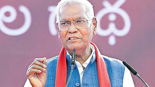 D Raja urged: స్వాతంత్య్ర ఉద్యమ స్ఫూర్తితో.. మరో వందేళ్లు పోరాటాలకు సిద్ధం