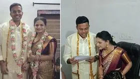 ఆమె ఐపీఎస్‌.. ఆయన ఐఏఎస్‌.. నిరాడంబరంగా పెళ్లి