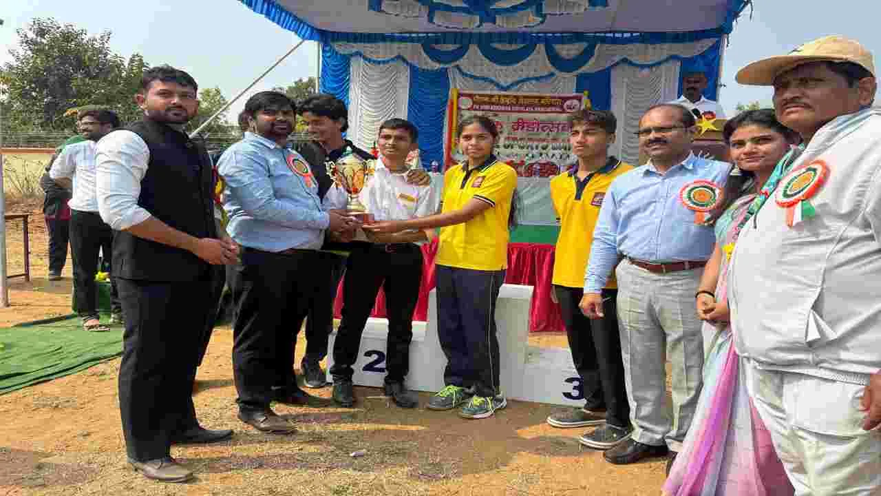 శారీరక, మానసిక దృఢత్వానికి క్రీడలు దోహదం