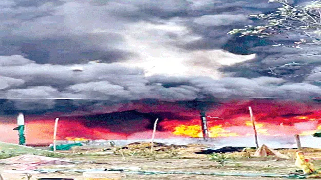   స్ర్కాప్‌ దుకాణంలో అగ్నిప్రమాదం