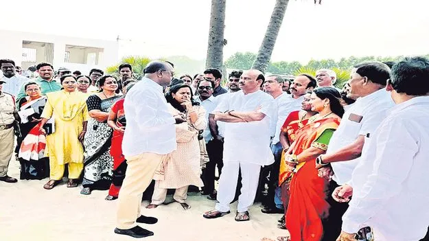 బీచ్‌ ఫెస్టివల్‌ ఏర్పాట్లను పరిశీలించిన స్పీకర్‌