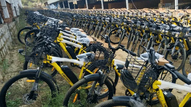 రేపు 5,026 ఈ-సైకిళ్ల పంపిణీ 