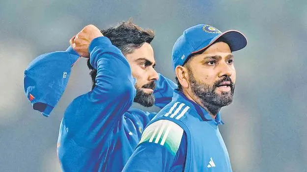 కోహ్లీ, రోహిత్‌కు షాక్‌