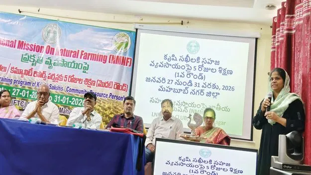 సహజ సాగుకు ‘కృషి సఖి’ సహకారం