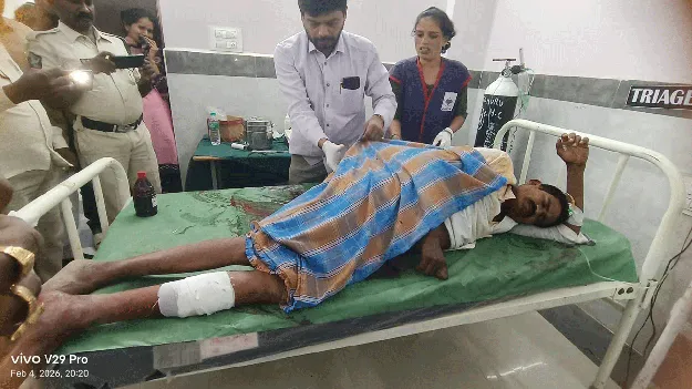 వీఆర్‌ఏపై పాశవిక దాడి