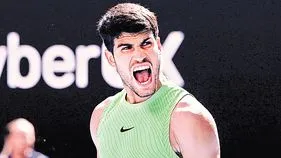 క్వార్టర్స్‌లో అల్కారజ్‌, సబలెంక