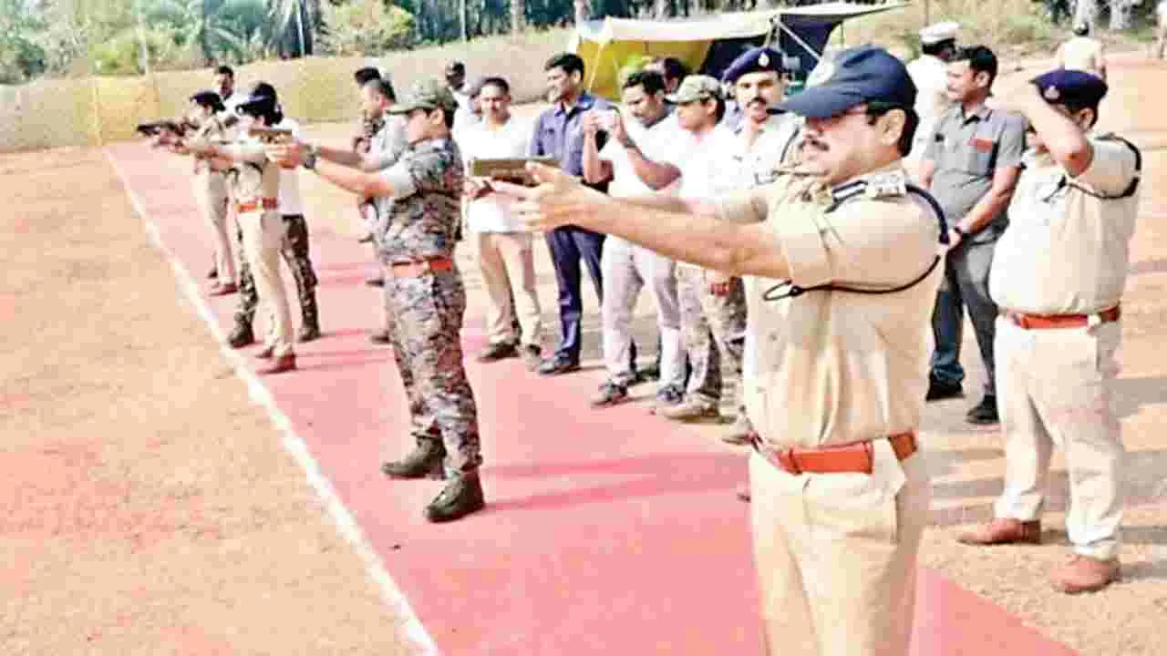 తడికలపూడిలో ఫైరింగ్‌ శిక్షణ