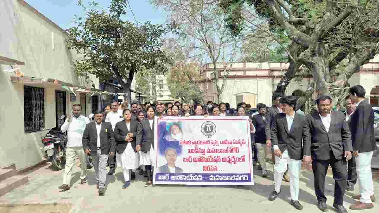 రక్షణ కల్పించి ఉంటే న్యాయవాది బతికేది