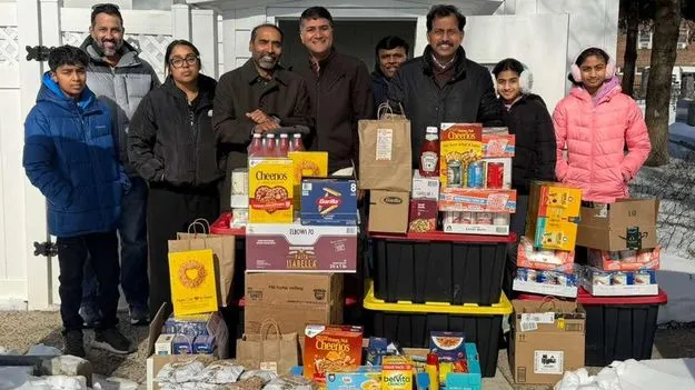 తానా న్యూజెర్సీ ఆధ్వర్యంలో ఆహార దాన కార్యక్రమం 