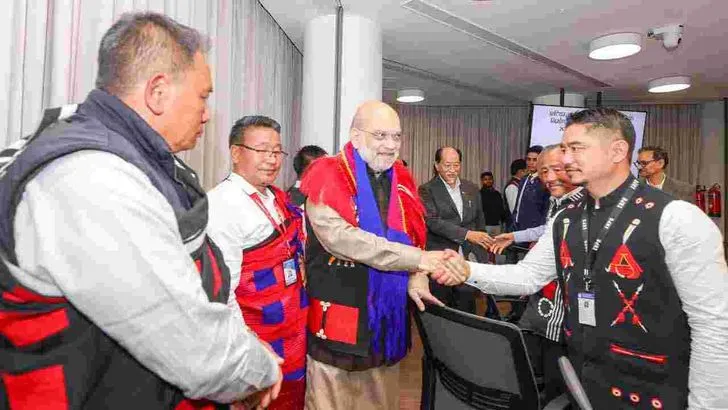 తూర్పు నాగాలాండ్‌లో అమిత్ షా పర్యటన