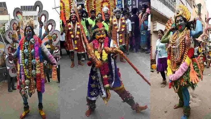 పడమర వీధి గంగానమ్మ జాతర.. పోటెత్తిన భక్తులు