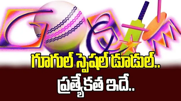 టీ20  ప్రపంచకప్‌ వేళ గూగుల్ ప్రత్యేక డూడుల్‌..