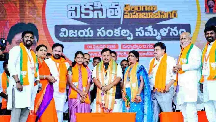 తెలంగాణలో నితిన్ నబీన్ తొలి పర్యటన