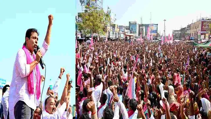 420 హామీలు ఇచ్చి తెలంగాణ ప్రజలను మోసం చేశారు: కాంగ్రెస్ నేతలపై కేటీఆర్ ఫైర్