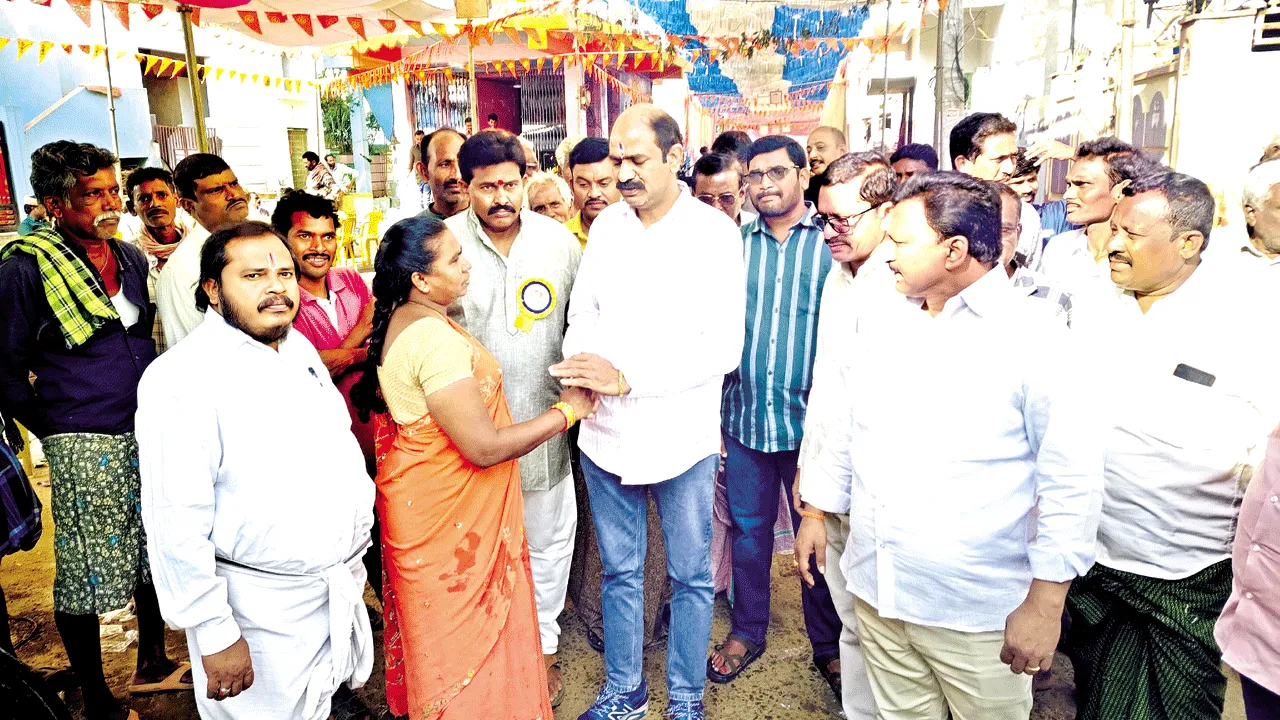 ప్రజా సంక్షేమానికి కృషి: ఎంపీ కలిశెట్టి