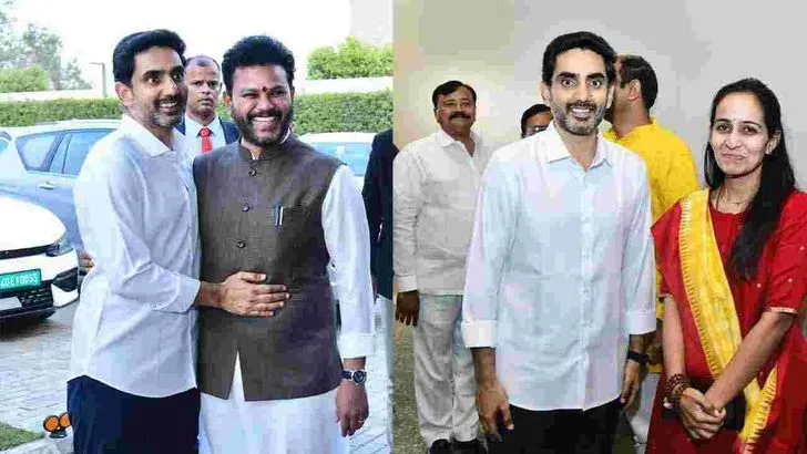 ఢిల్లీలో బిజీ బిజీగా మంత్రి నారా లోకేశ్.. పలువురు నేతలతో భేటీ