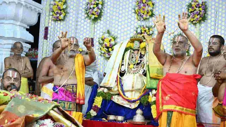 శ్రీలక్ష్మీనరసింహస్వామి వారి క్షేత్రంలో తిరుకల్యాణ మహోత్సవం