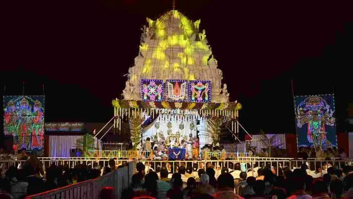 శ్రీలక్ష్మీనరసింహస్వామి వారి క్షేత్రంలో తిరుకల్యాణ మహోత్సవం