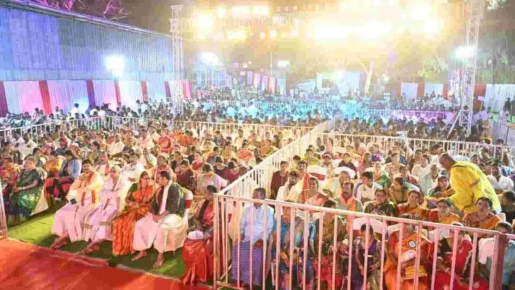 శ్రీలక్ష్మీనరసింహస్వామి వారి క్షేత్రంలో తిరుకల్యాణ మహోత్సవం