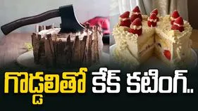 Pedapatnam: గొడ్డలితో కేక్ కటింగ్.. వీడియో వైరల్.. రంగంలోకి దిగిన పోలీసులు