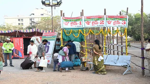 మేడారం జాతరకు ఏర్పాట్లు పూర్తి